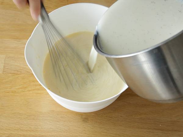 Flan pâtissier comme chez le boulanger - Préparation etape 3