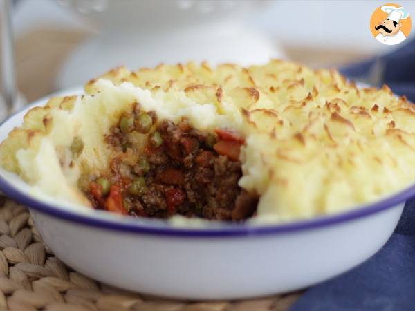 Hachis parmentier britannique - Shepherd's pie - Préparation etape 8