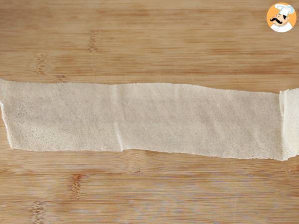 Briouats aux amandes, petites pâtisseries orientales - Préparation etape 4