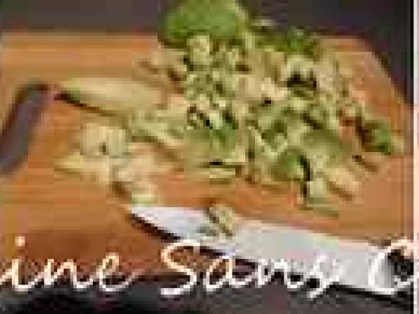 Tartare de saumon, melon basilic, avocat - Préparation etape 7