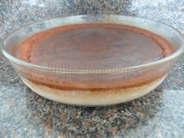 Flan corse à la farine de châtaigne - Préparation etape 5