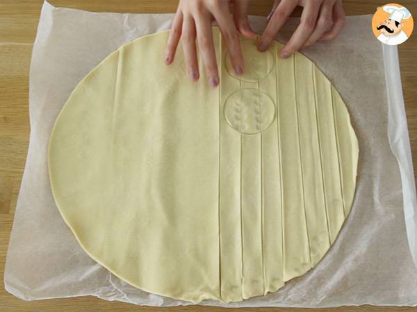 Poires feuilletées au cœur chocolat - Préparation etape 2