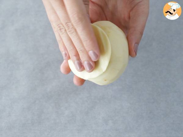 Poires feuilletées au cœur chocolat - Préparation etape 4