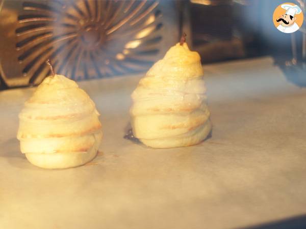 Poires feuilletées au cœur chocolat - Préparation etape 6