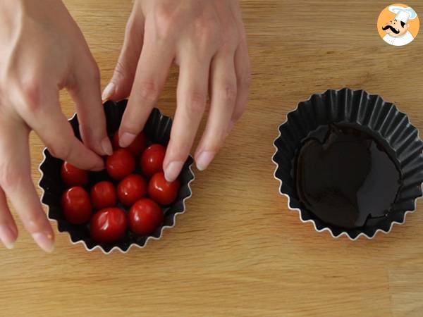 Tartelettes tatin de tomates cerises - Préparation etape 3