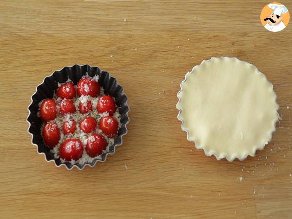 Tartelettes tatin de tomates cerises - Préparation etape 4