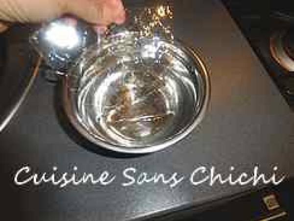 Tiramisu framboises - Préparation etape 3