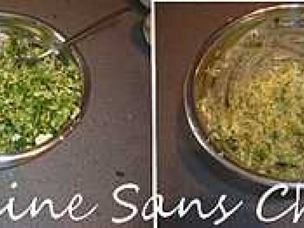 Champignons de Paris farcis aux herbes fraîches. - Préparation etape 5