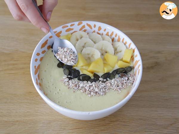 Smoothie bowl mangue banane - Préparation etape 3