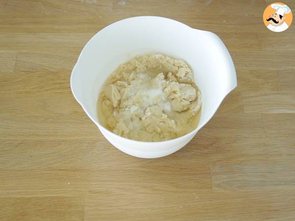 Gâteau ballon de football - Préparation etape 2