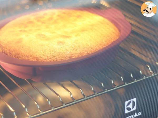 Gâteau ballon de football - Préparation etape 5