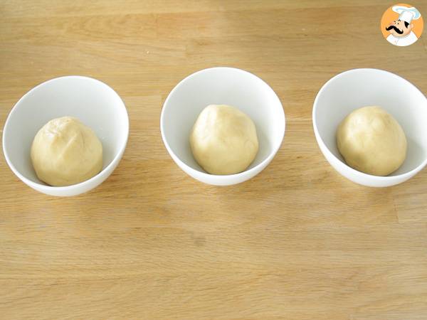 Biscuits sablés tricolores, drapeau français - Préparation etape 2