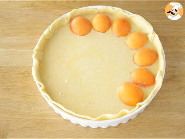 Tarte aux abricots facile - Préparation etape 3