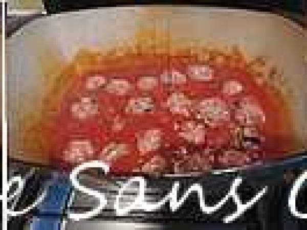 Boulettes d'agneau bolognaise - Préparation etape 8