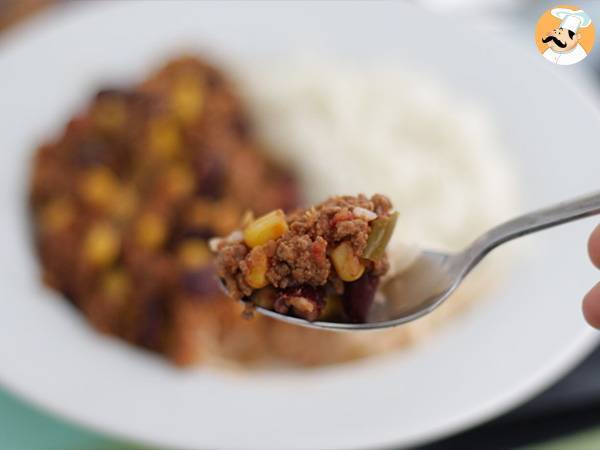 Chili con carne mexicain - Préparation etape 6
