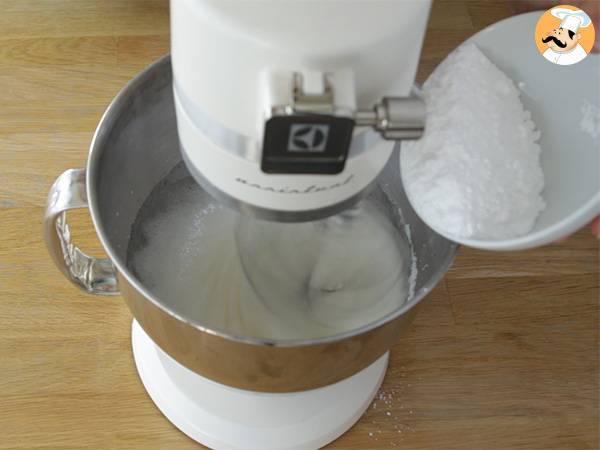 Macarons au chocolat, recette et conseils - Préparation etape 2