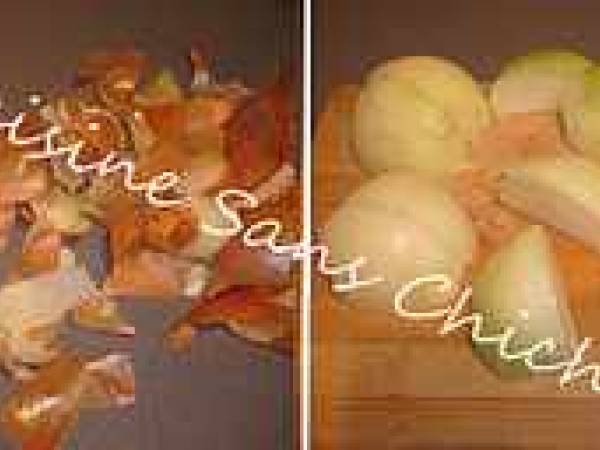 Tarte tatin aux oignons, tomates et fromage de chèvre. - Préparation etape 2