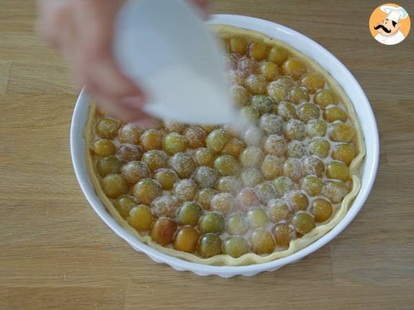 Tarte aux mirabelles - Préparation etape 3