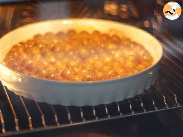 Tarte aux mirabelles - Préparation etape 4