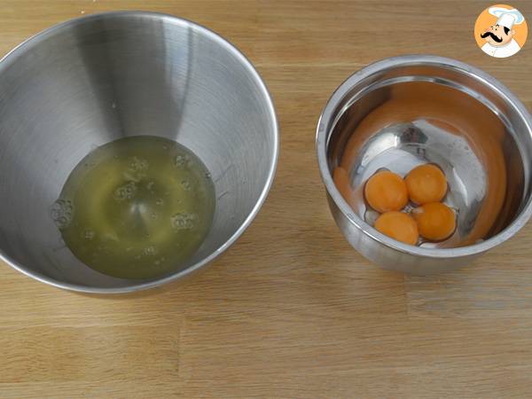 Moelleux au citron facile - Préparation etape 1