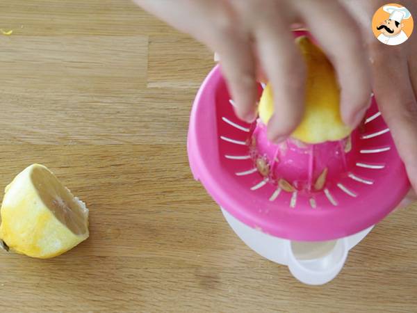 Moelleux au citron facile - Préparation etape 2