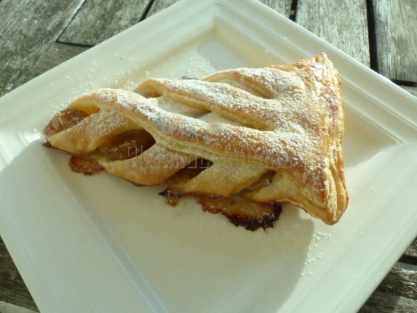 Feuilletés tressés aux mirabelles - Préparation etape 8