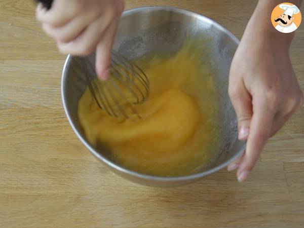 Flan aux œufs vanille - Préparation etape 2