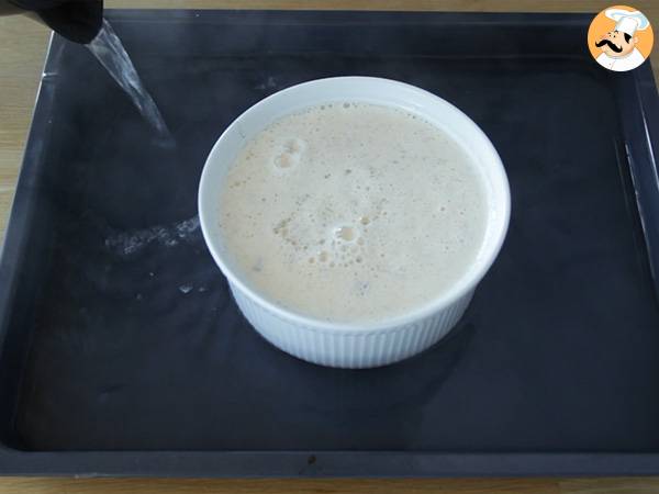 Flan aux œufs vanille - Préparation etape 4