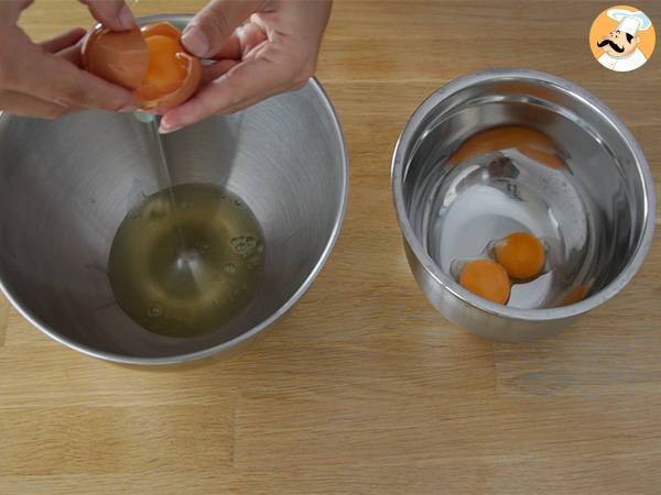 Charlotte au chocolat - Préparation etape 1