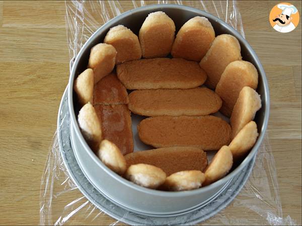 Charlotte au chocolat - Préparation etape 6