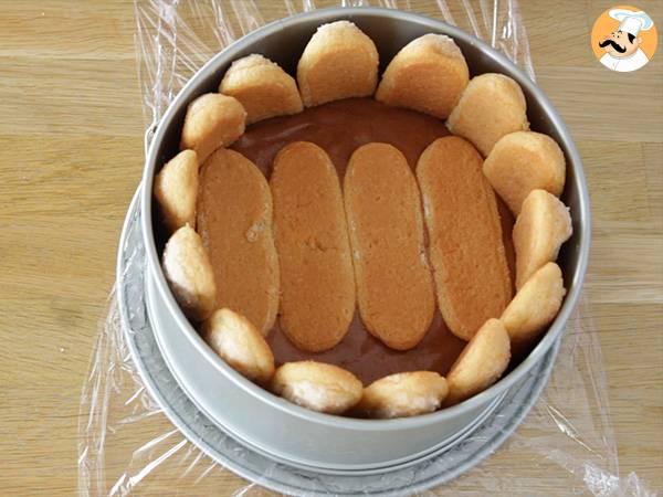 Charlotte au chocolat - Préparation etape 7