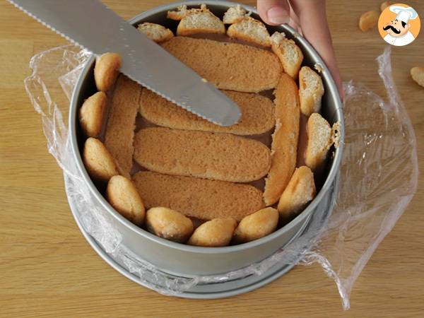 Charlotte au chocolat - Préparation etape 9