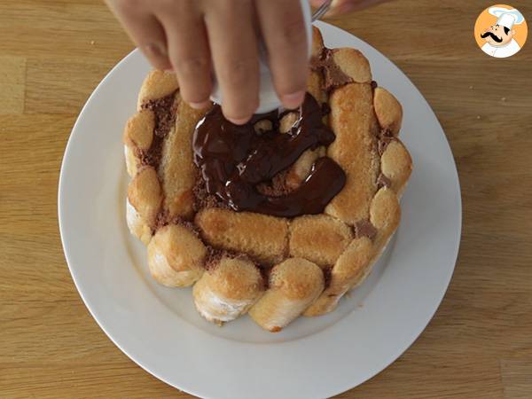 Charlotte au chocolat - Préparation etape 10