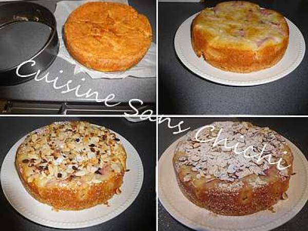 Gâteau moelleux aux pêches - Préparation etape 11