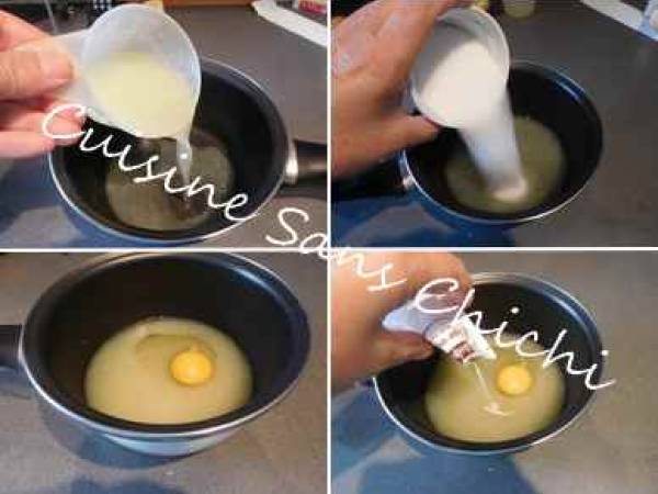 Mini tartelettes au citron, meringuées, sans cuisson. - Préparation etape 3