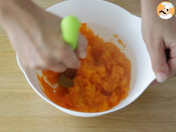 Tarte au potiron - Préparation etape 2