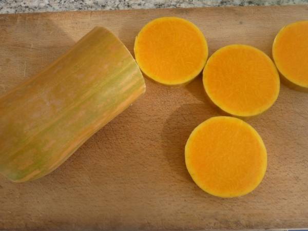 Butternut aux cèpes (ou au chorizo ou aux lardons) - Préparation etape 3