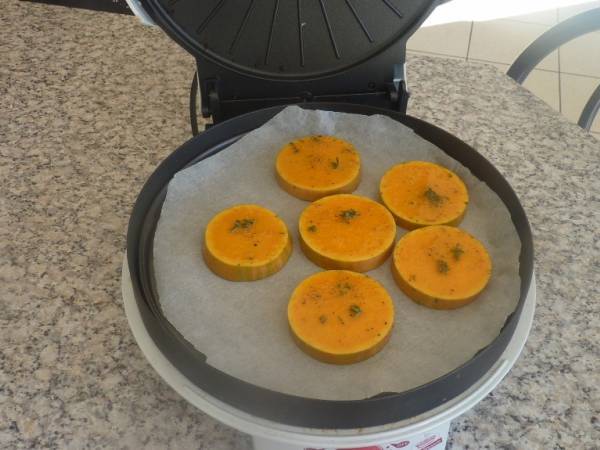 Butternut aux cèpes (ou au chorizo ou aux lardons) - Préparation etape 6