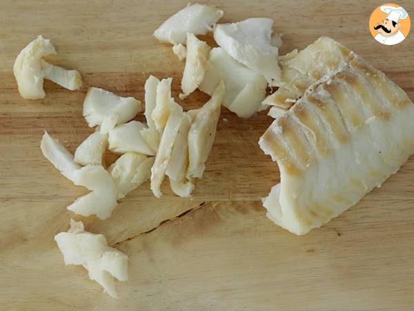 Morue à la crème, recette traditionnelle portugaise - Préparation etape 2