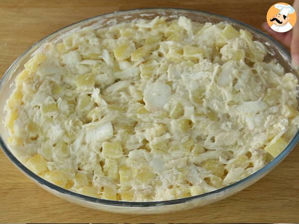 Morue à la crème, recette traditionnelle portugaise - Préparation etape 6