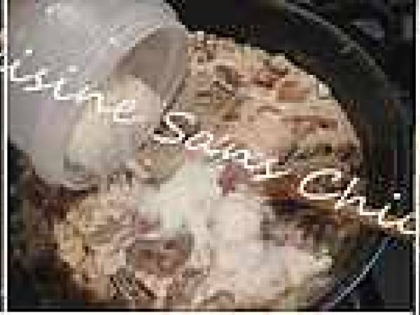 Risotto aux sanguins. - Préparation etape 7