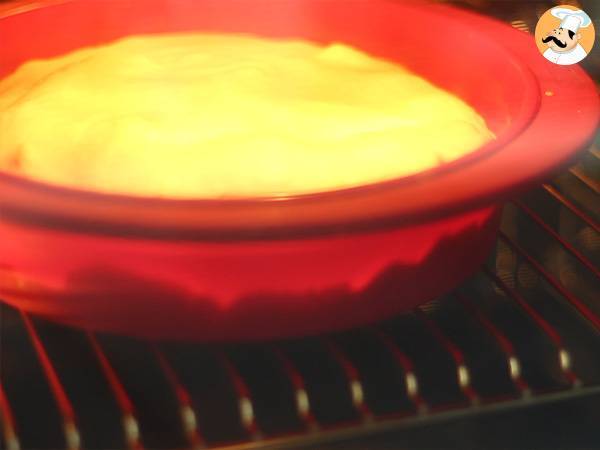 Tarte tatin de pommes de terre au Cantal - Préparation etape 6