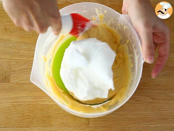 Gâteau marbré - Préparation etape 3