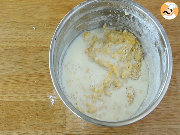 Gâteau aux pommes tout simple - Préparation etape 2