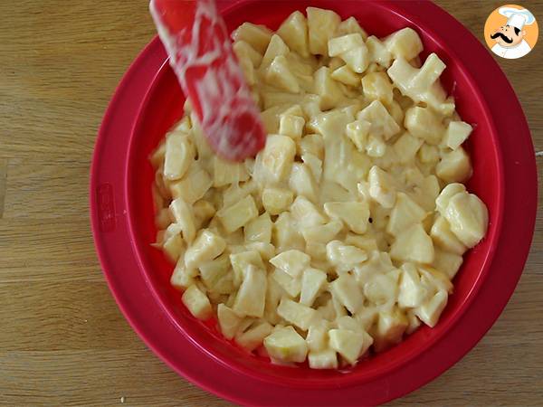 Gâteau aux pommes tout simple - Préparation etape 4