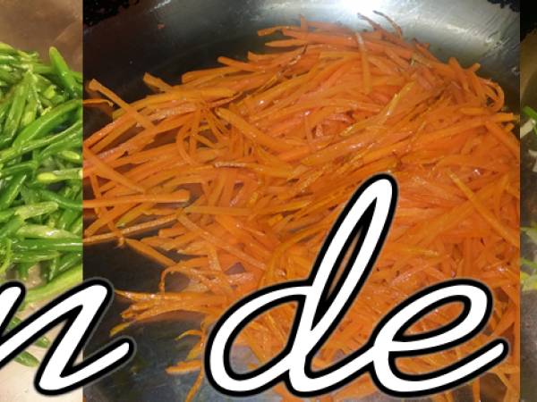 Achard de légumes - Préparation etape 2