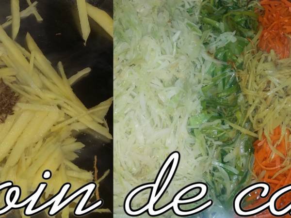 Achard de légumes - Préparation etape 5