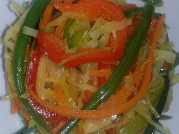 Achard de légumes - Préparation etape 7