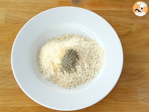 Escalope milanaise de veau - Préparation etape 1