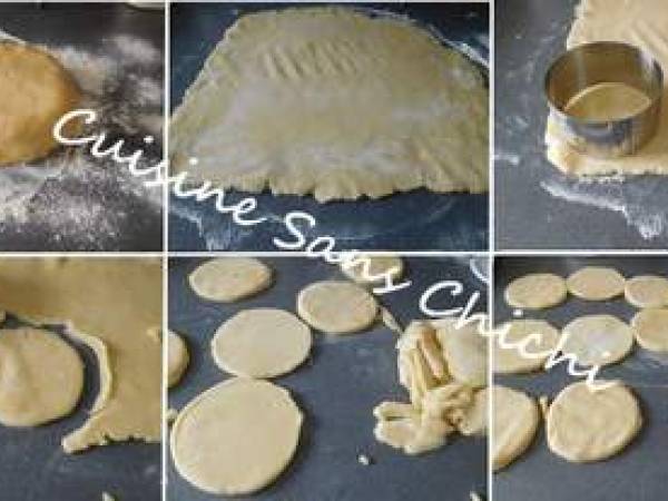 Dessert d'automne aux pommes, glaçage miroir caramel. - Préparation etape 4